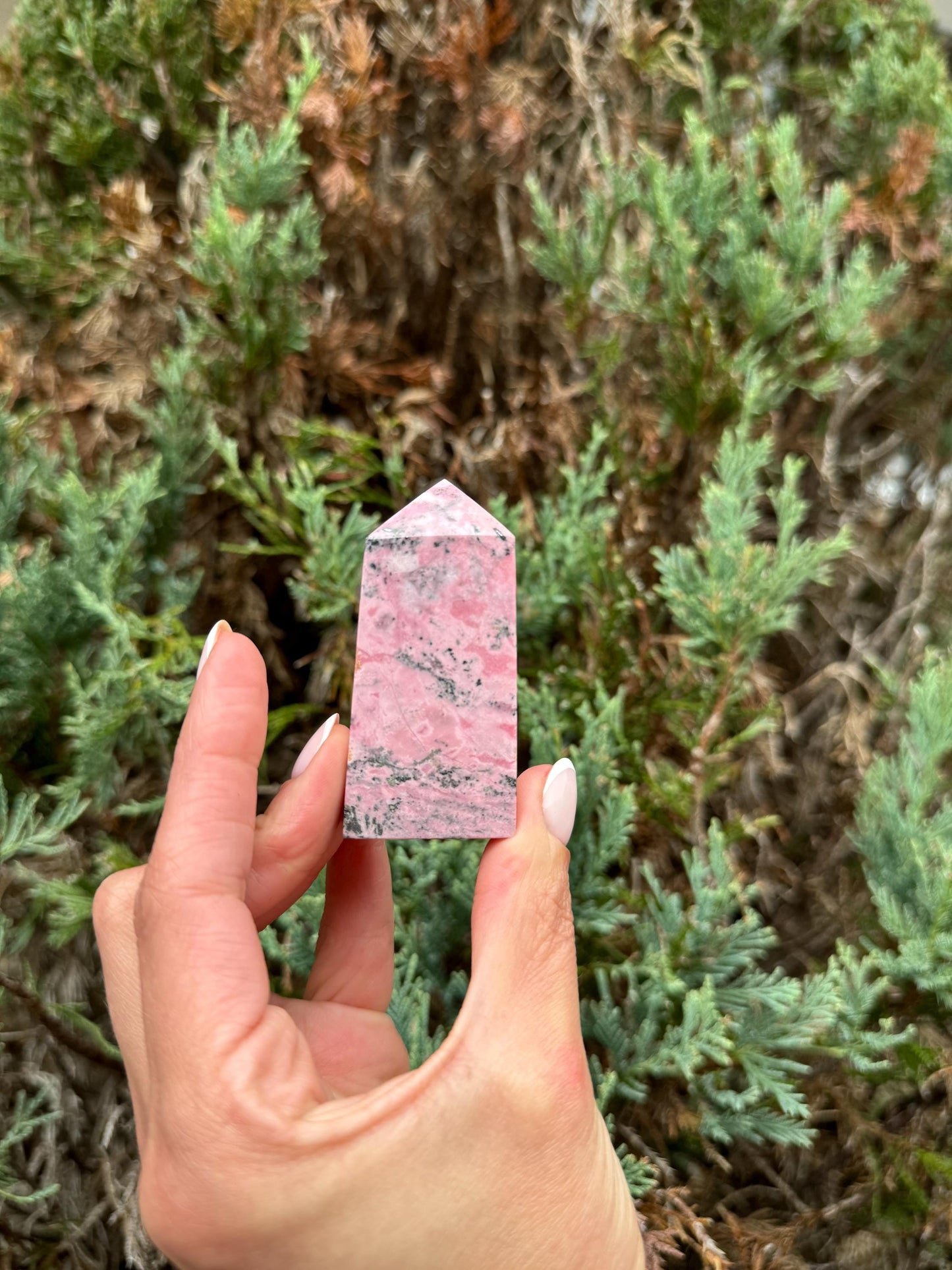 Peruvian Rhodonite Tower (2.46")