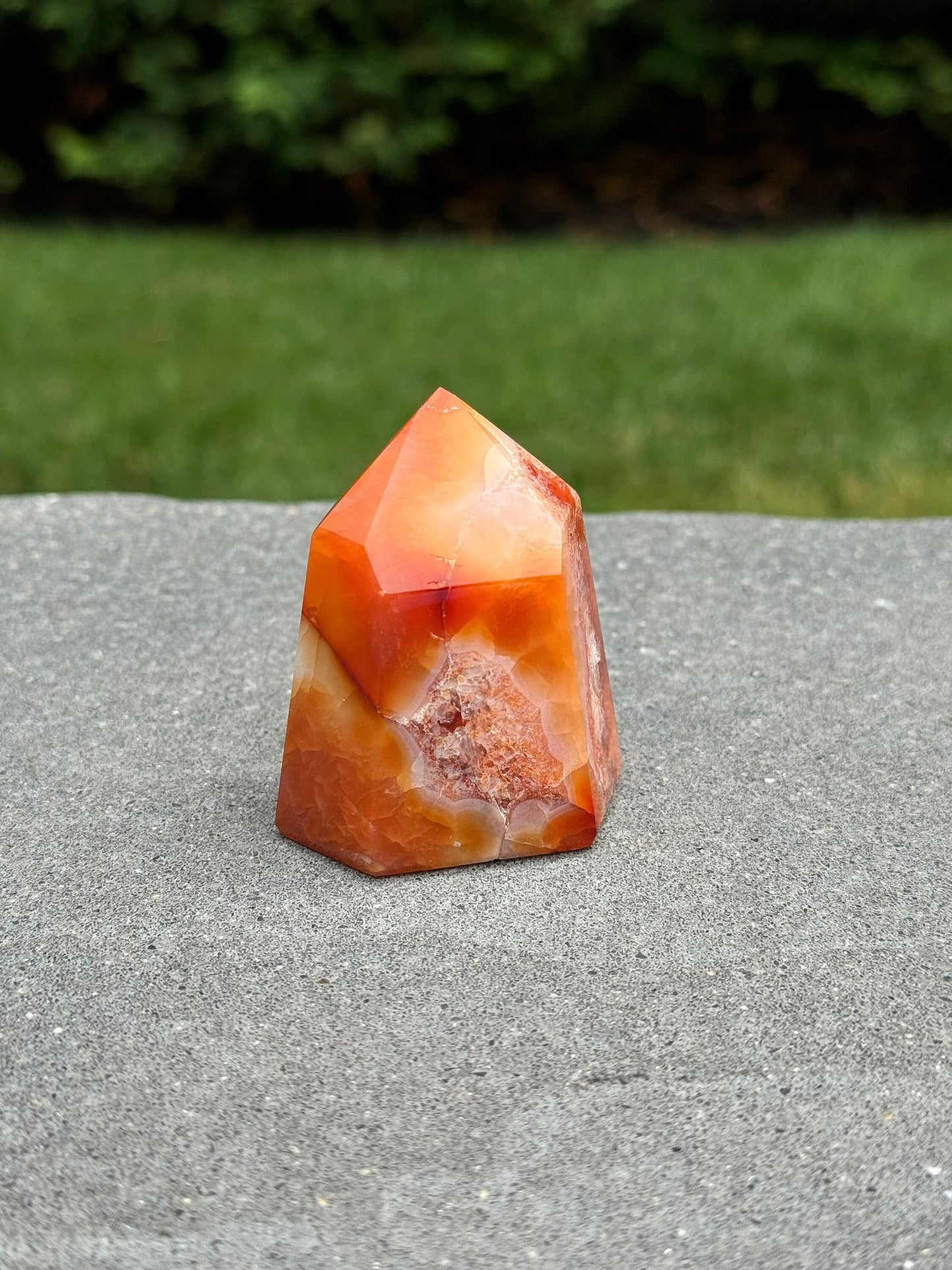 AAA Quality Brazilian Carnelian Chunky Point