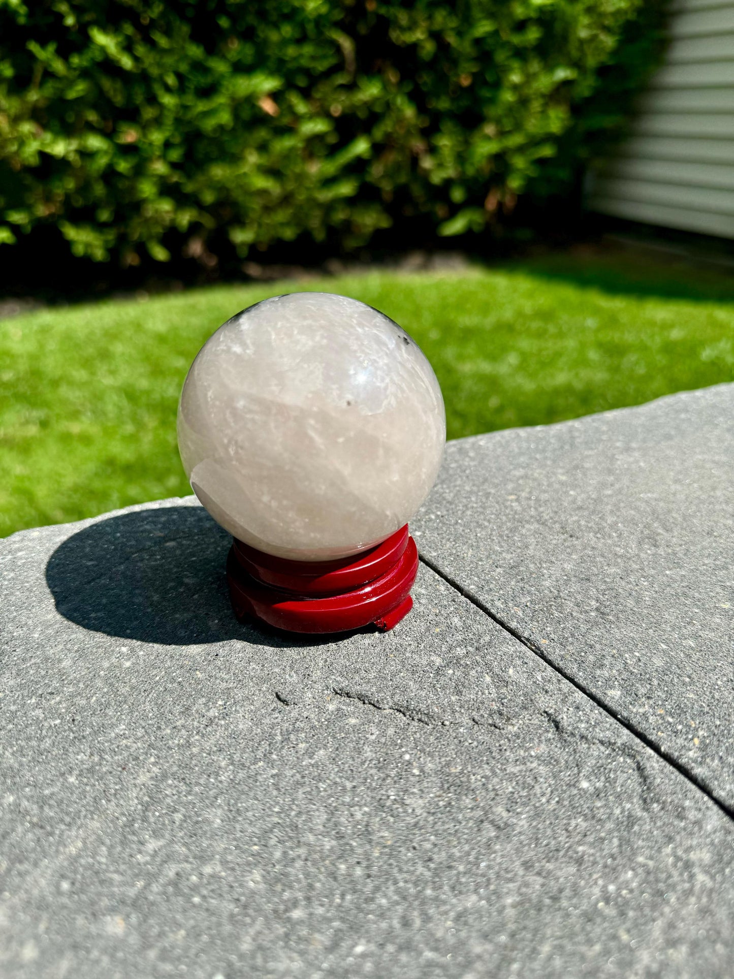 Tourmalated Quartz Sphere (63MM)