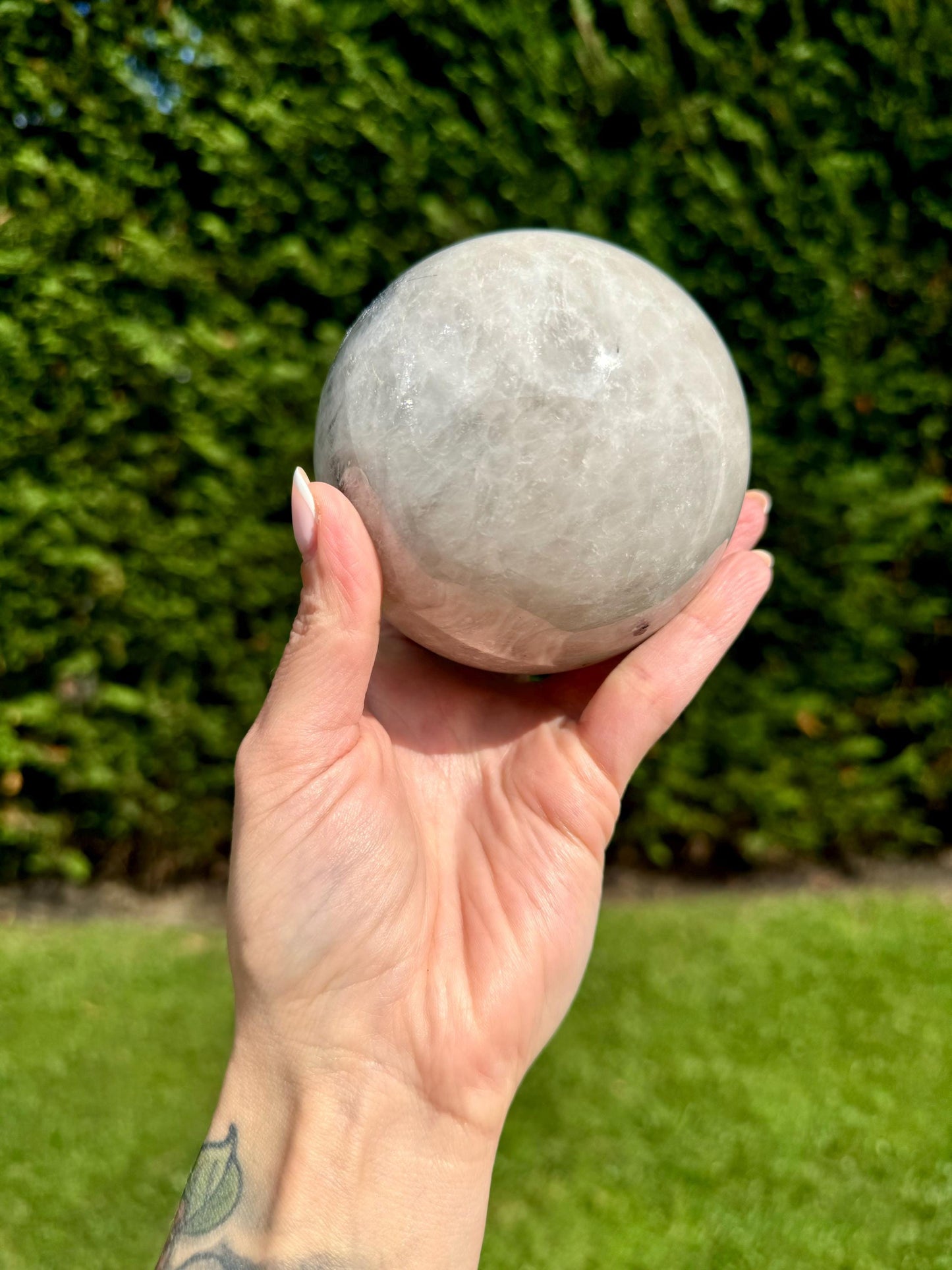 Tourmalated Quartz Sphere (84MM)