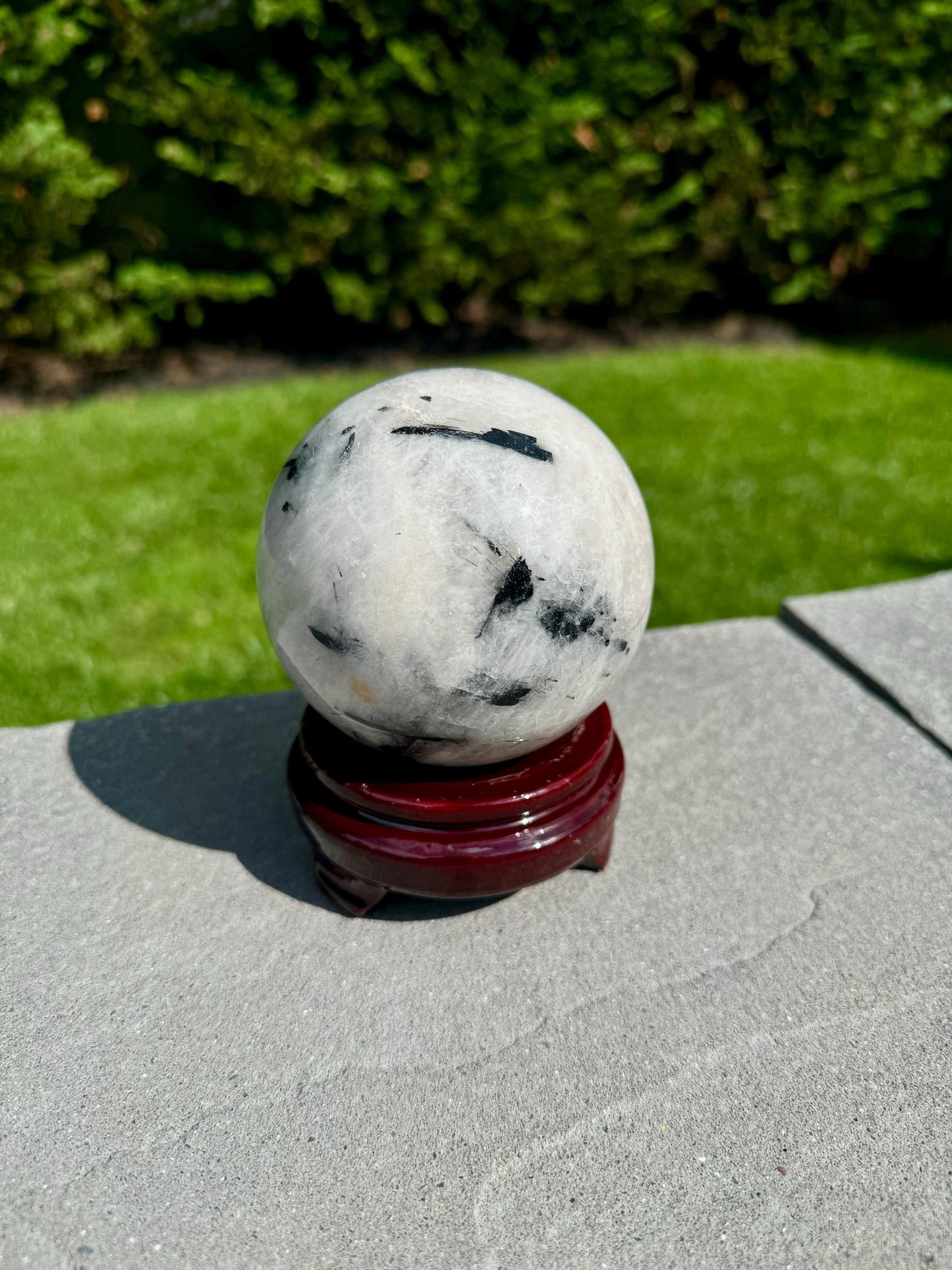 Tourmalated Quartz Sphere (84MM)