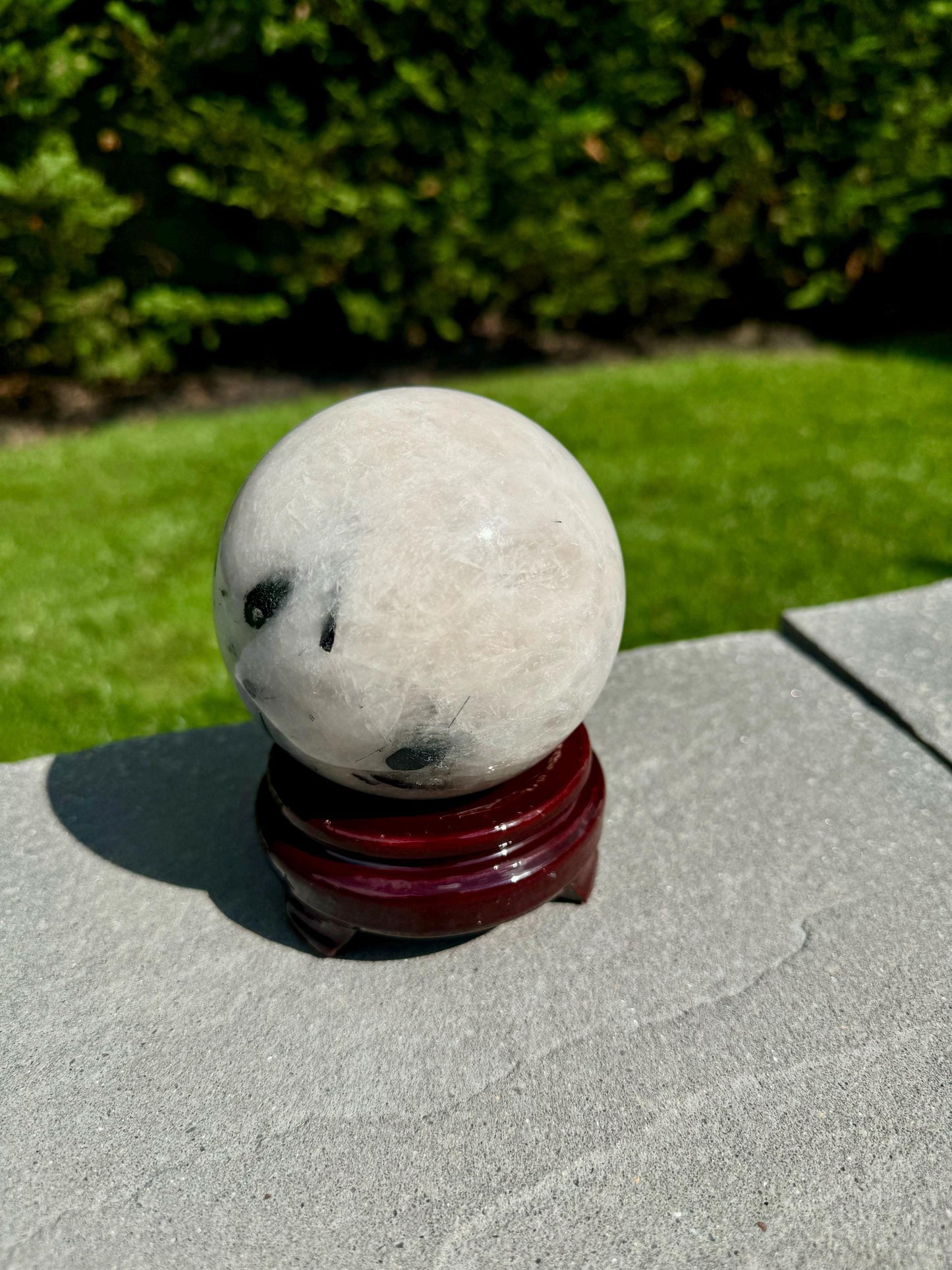 Tourmalated Quartz Sphere (84MM)
