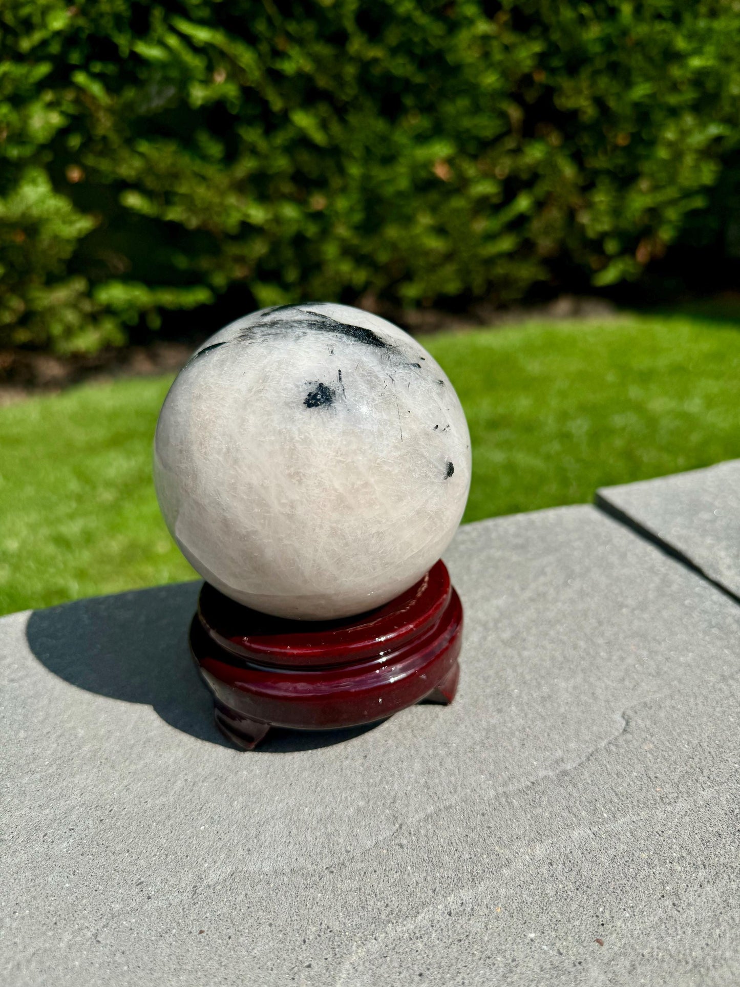 Tourmalated Quartz Sphere (84MM)