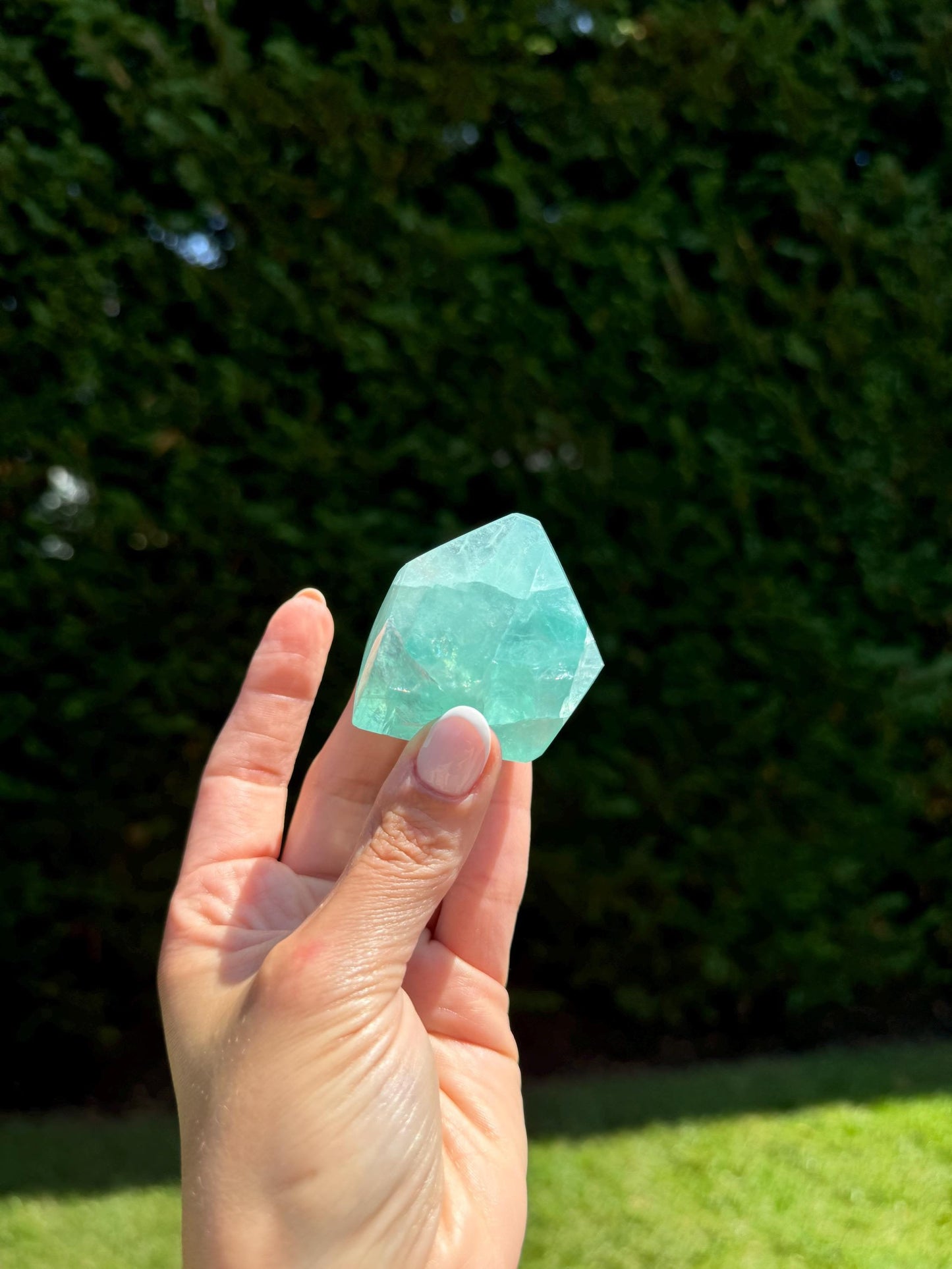 Baja Blast Green Fluorite Gusher Freeform