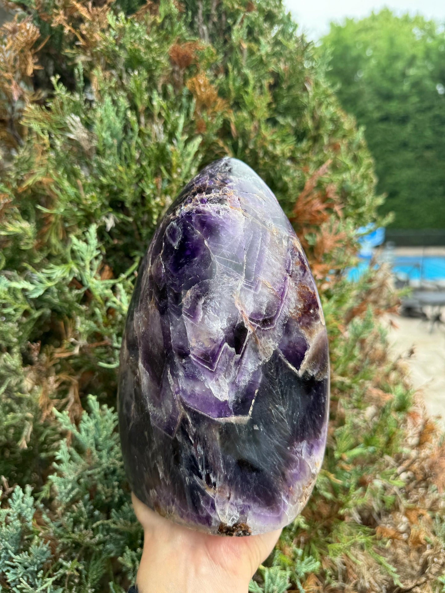 XL Chevron Amethyst Freeform (7lbs.)