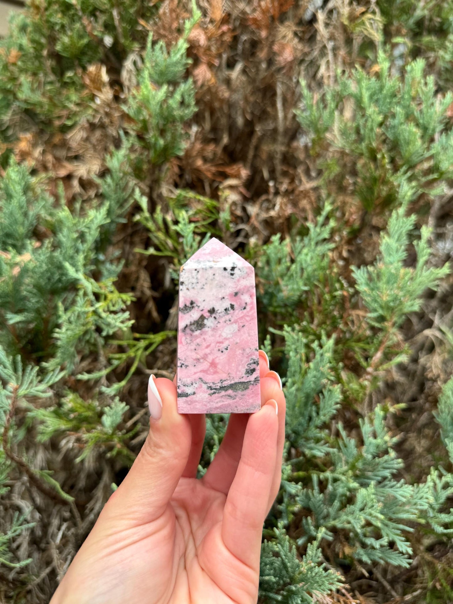 Peruvian Rhodonite Tower (2.46")