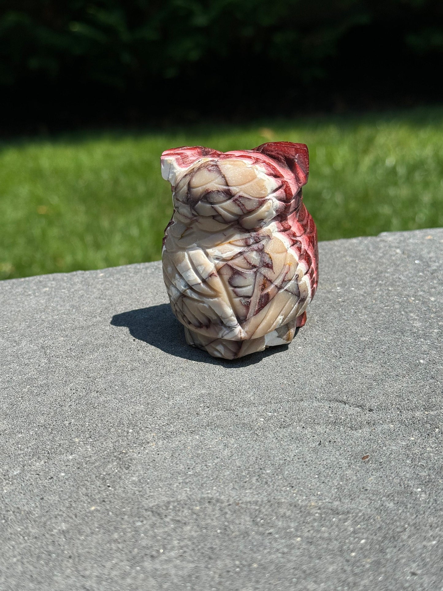 Mookaite Owl Carving