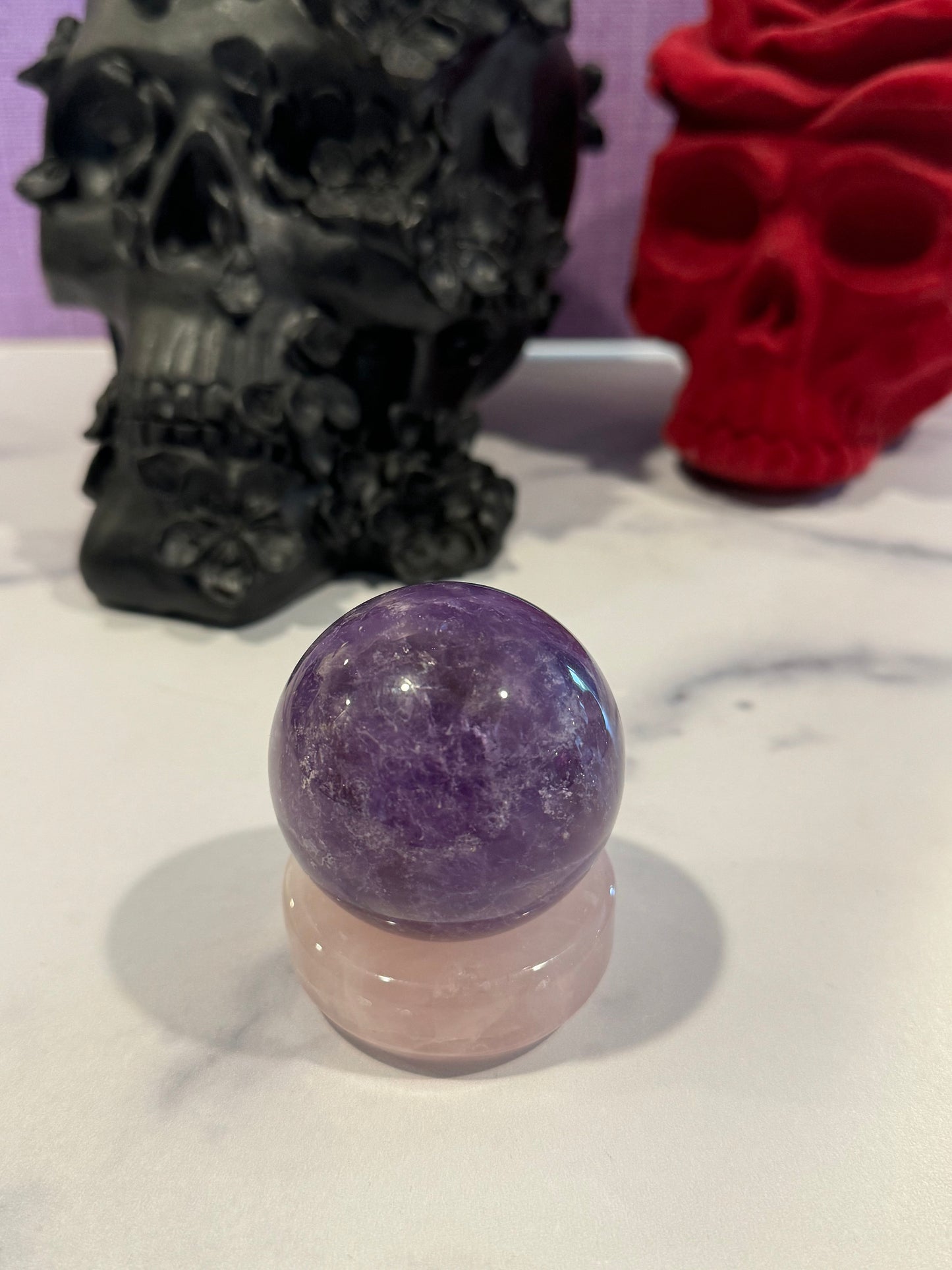 Purple Amethyst Sphere (52MM)