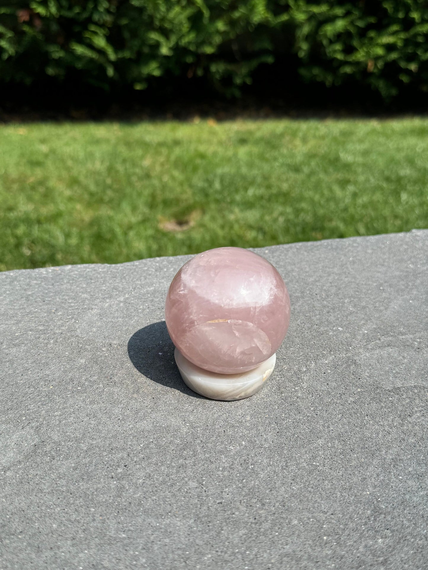 Star Rose Quartz Sphere (60MM)