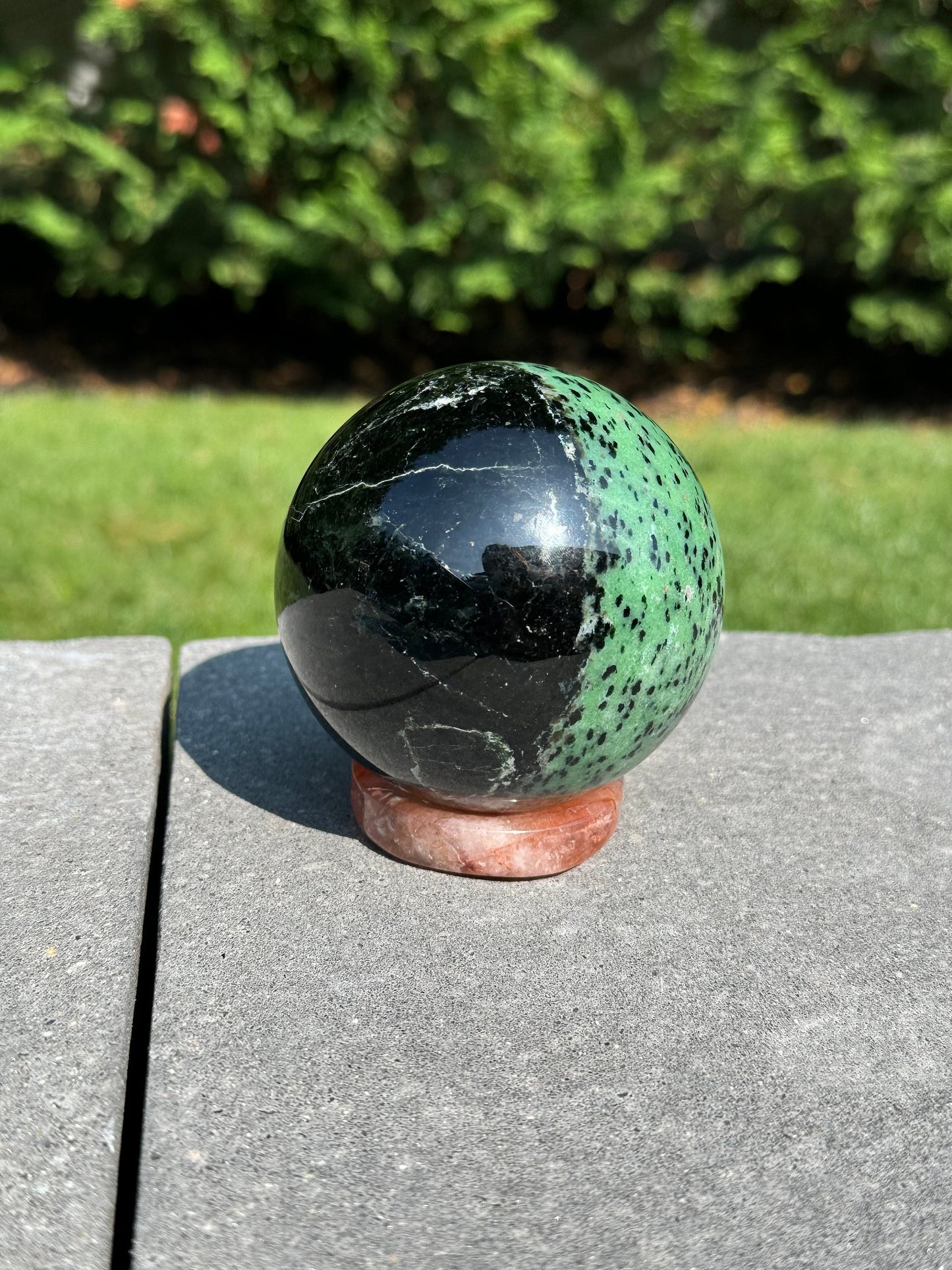 Ruby Zoisite Sphere (80MM)