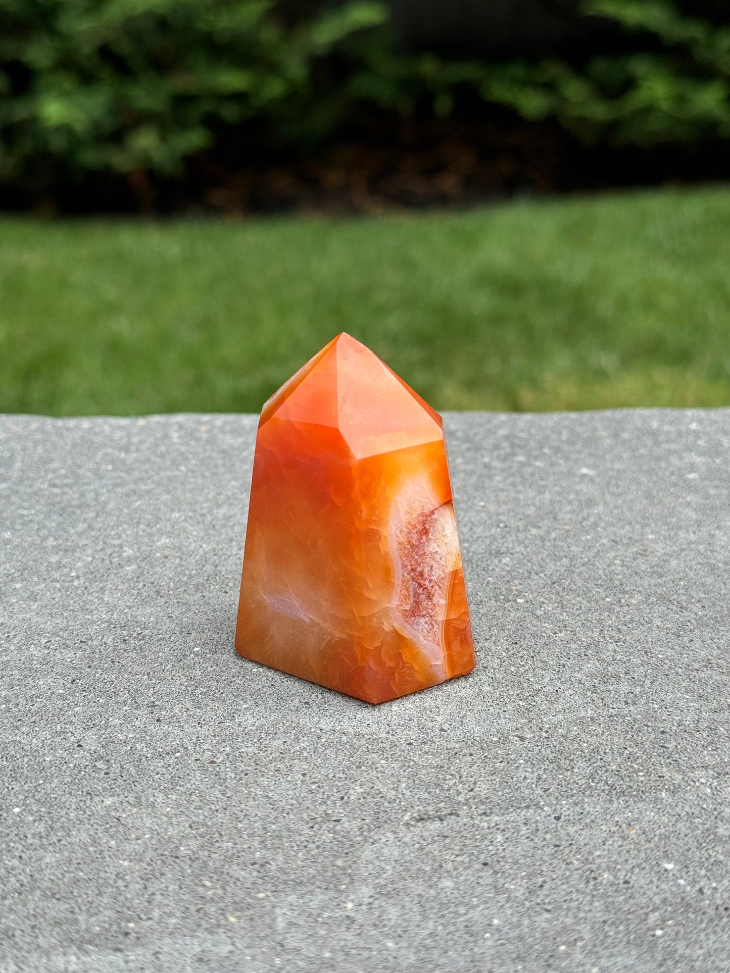 AAA Quality Brazilian Carnelian Chunky Point