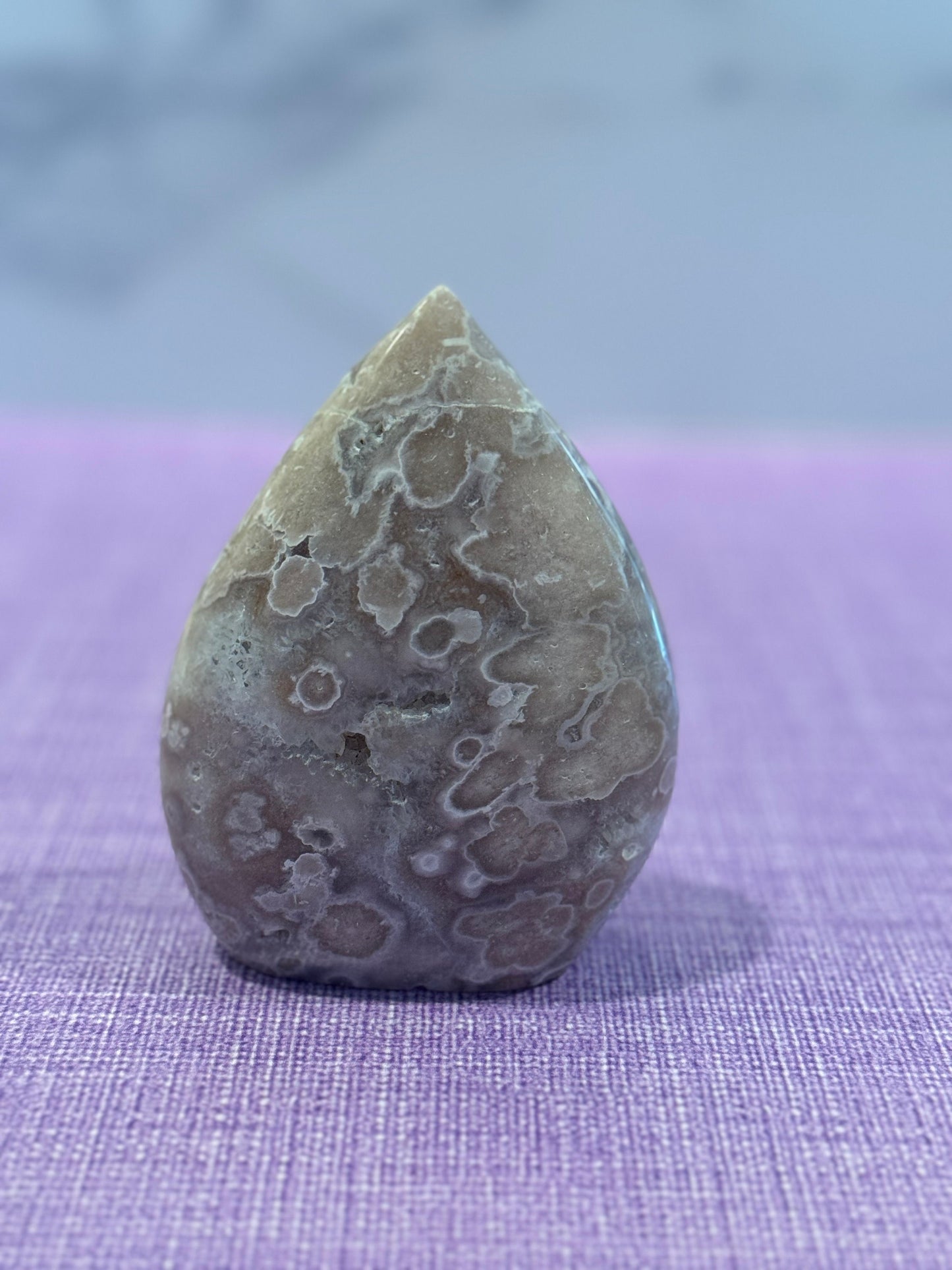 Druzy Pink Amethyst Teardrop