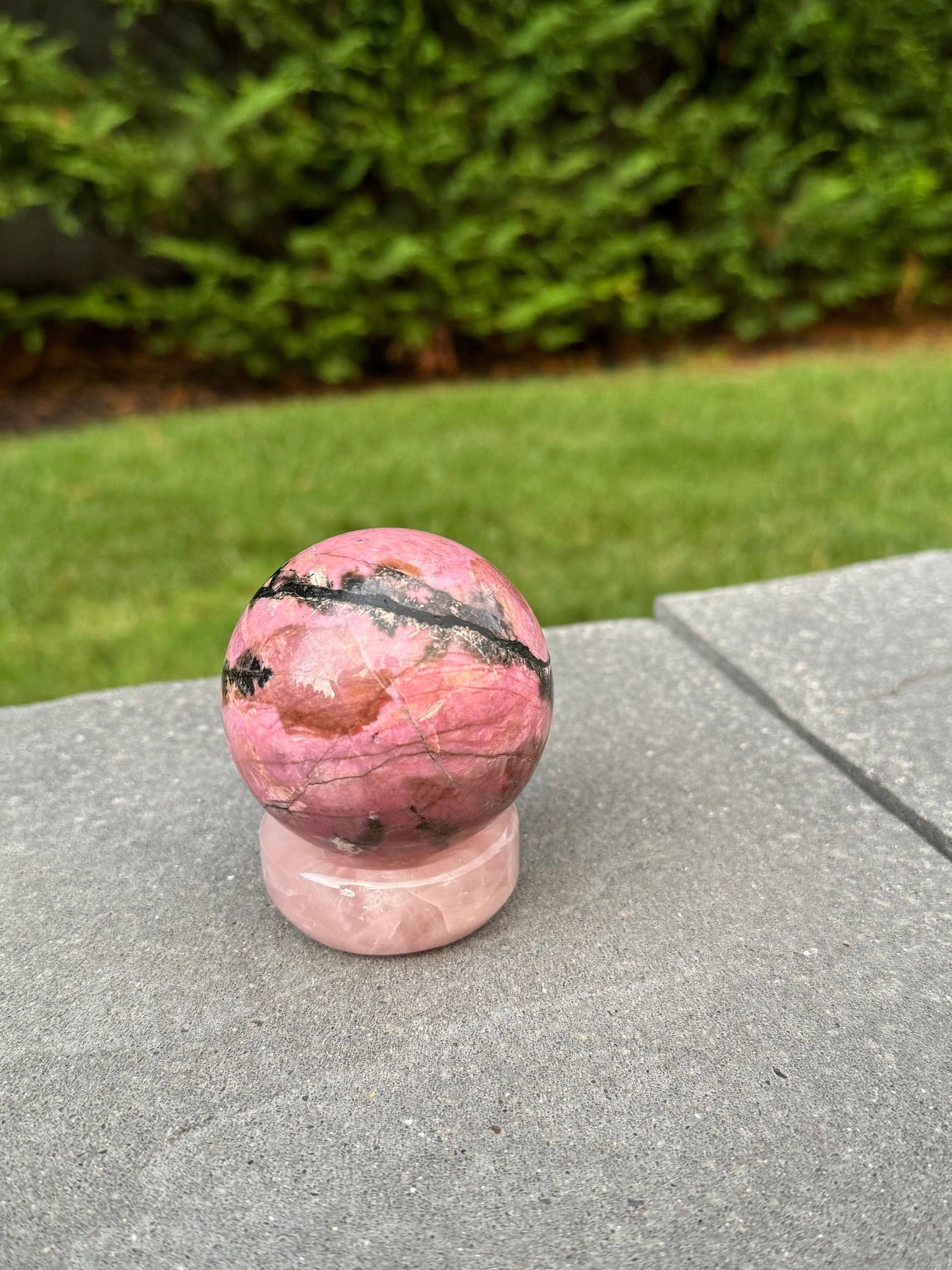 High Quality Rhodonite Sphere (65MM)