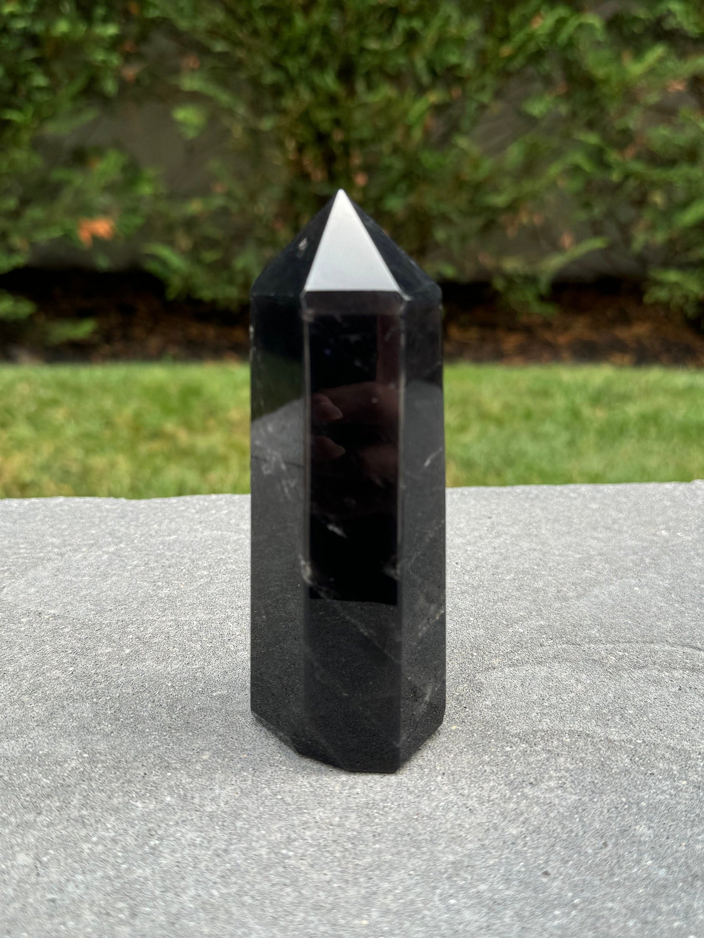 Black Rose Quartz Tower