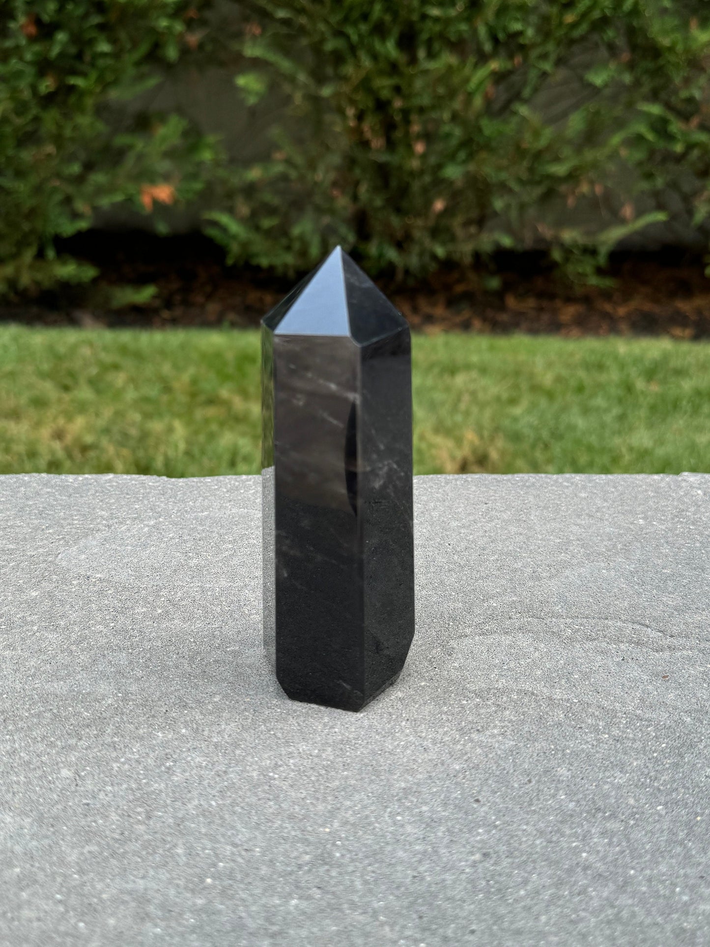 Black Rose Quartz Tower