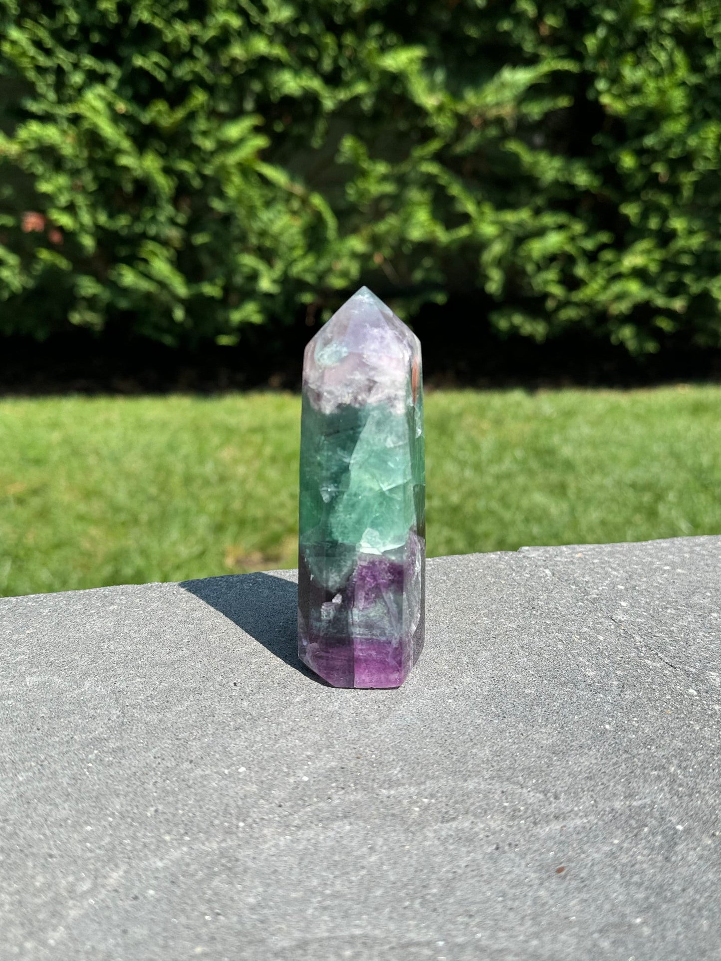 Rainbow Fluorite Tower