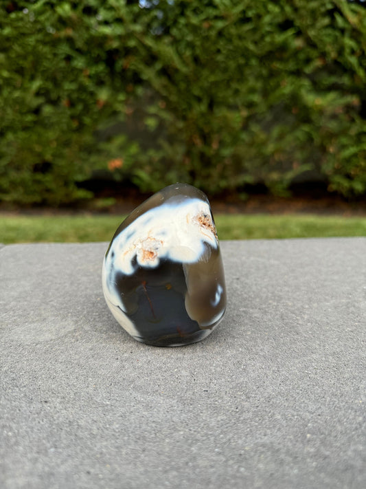 Druzy Orca Agate Freeform