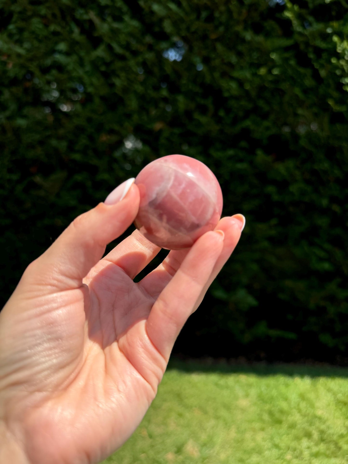 Guava Quartz Sphere (43MM)