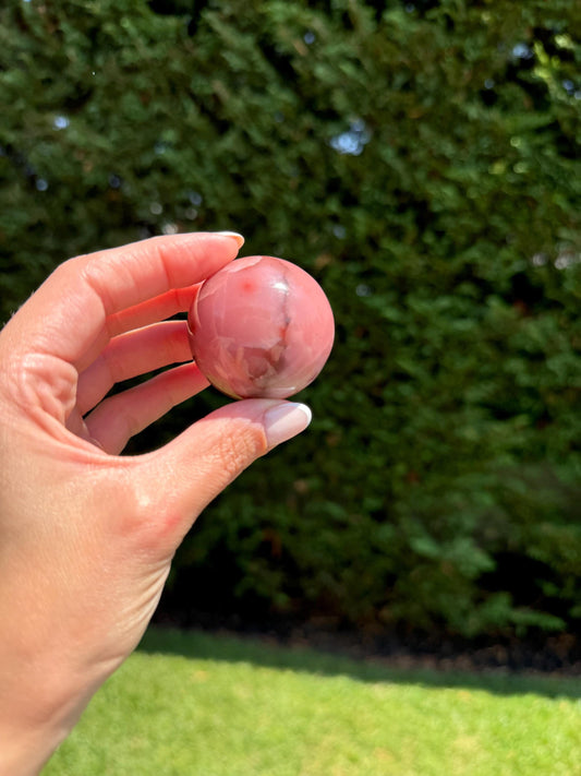 Guava Quartz Sphere (43MM)