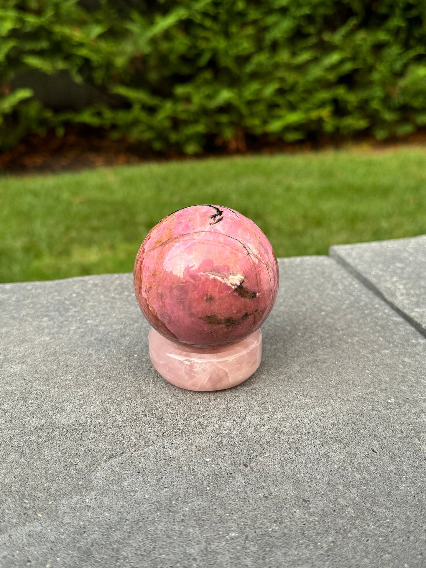 High Quality Rhodonite Sphere (65MM)