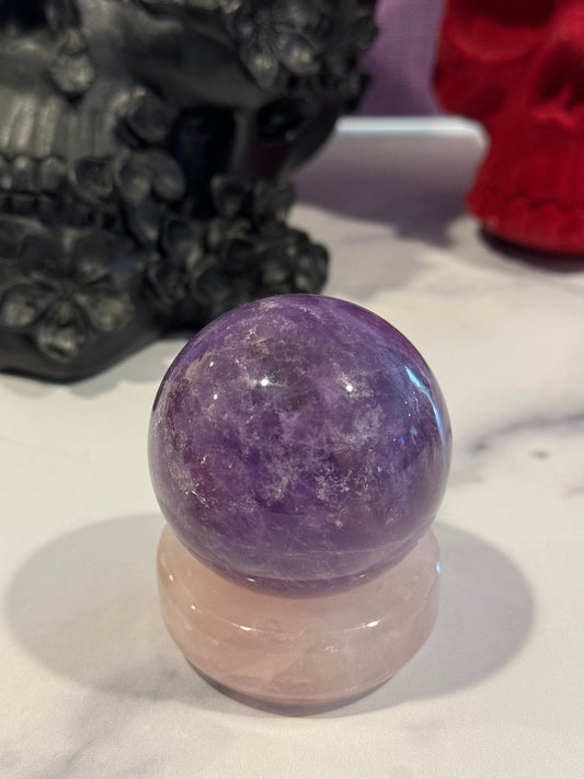 Purple Amethyst Sphere (52MM)