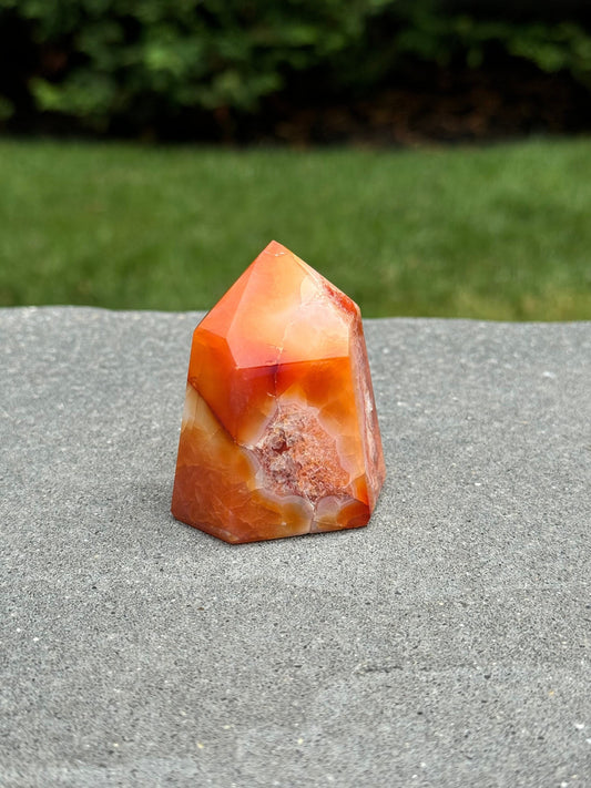 AAA Quality Brazilian Carnelian Chunky Point