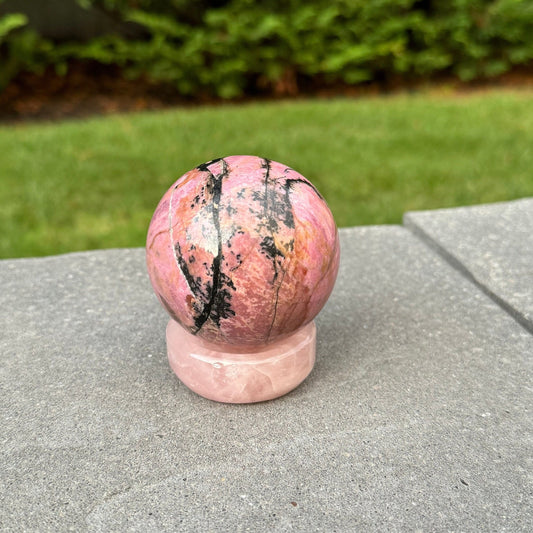 High Quality Rhodonite Sphere (65MM)