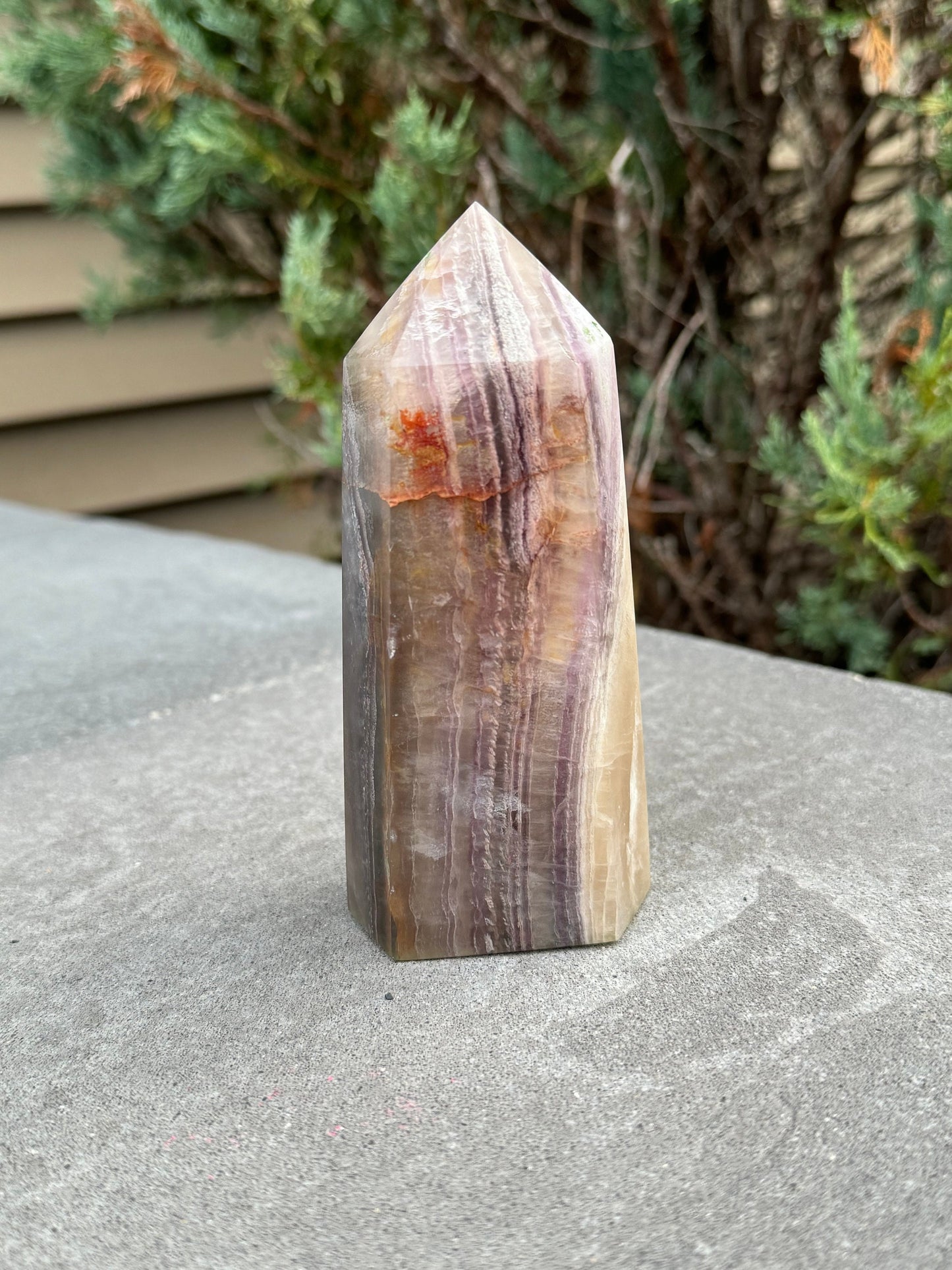Garden Included Fluorite Tower