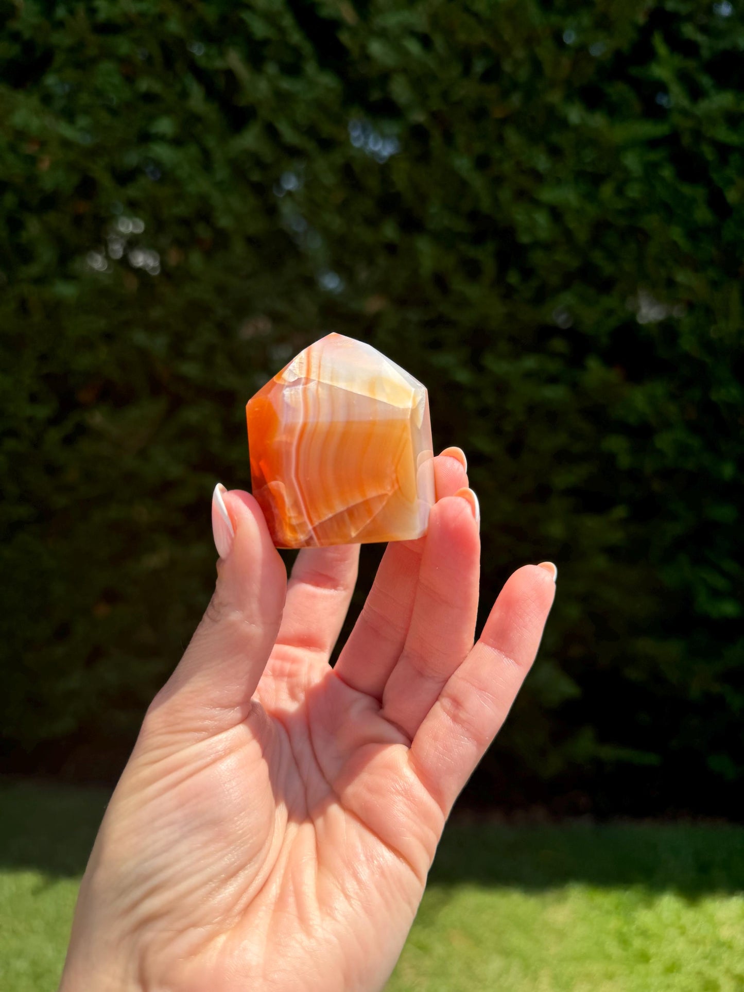 AAA Brazilian Carnelian Chunky Point